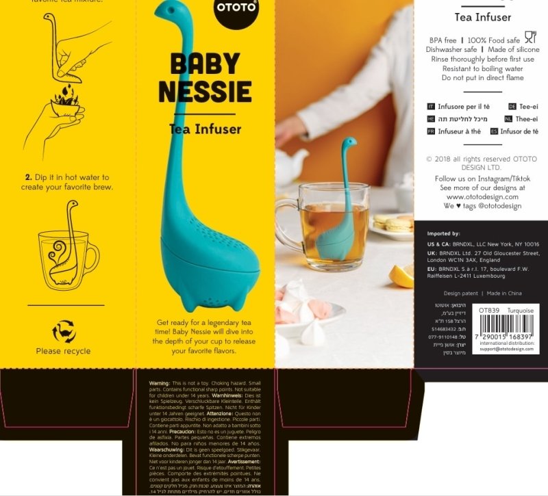 Baby Nessie Tee - Ei - Geschenkebuddy