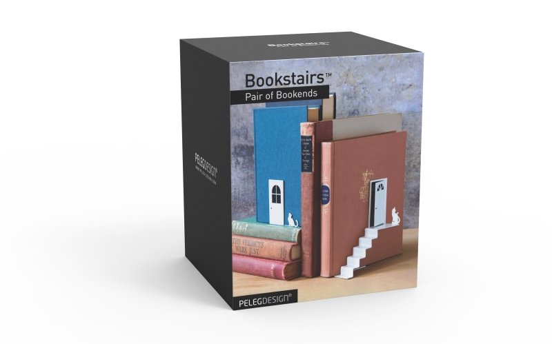 Bookstairs Buchstützen 🐈 - Geschenkebuddy