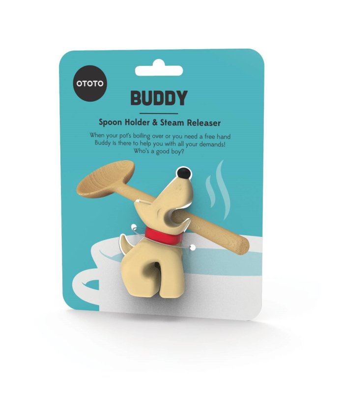 Buddy Topfwächter und Löffelhalter | Buddy Spoon Holder - Geschenkebuddy