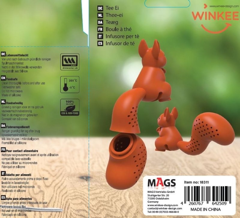 Eichhörnchen Tee Ei - Geschenkebuddy