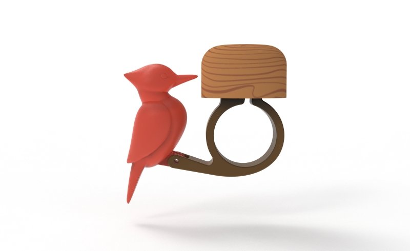 Fahrradklingel Vogel - Geschenkebuddy