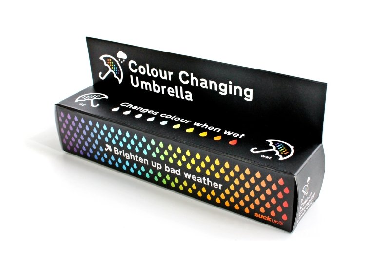 Farbwechsel Regenschirm | Colour Change Umbrella ☂️ - Geschenkebuddy