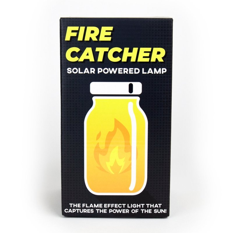 Feuer im Glas Laterne - solarbetrieben | Fire Catcher Lantern - Geschenkebuddy