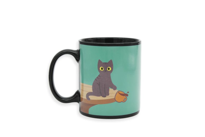 Freches Kätzchen Kaffeebecher - Geschenkebuddy