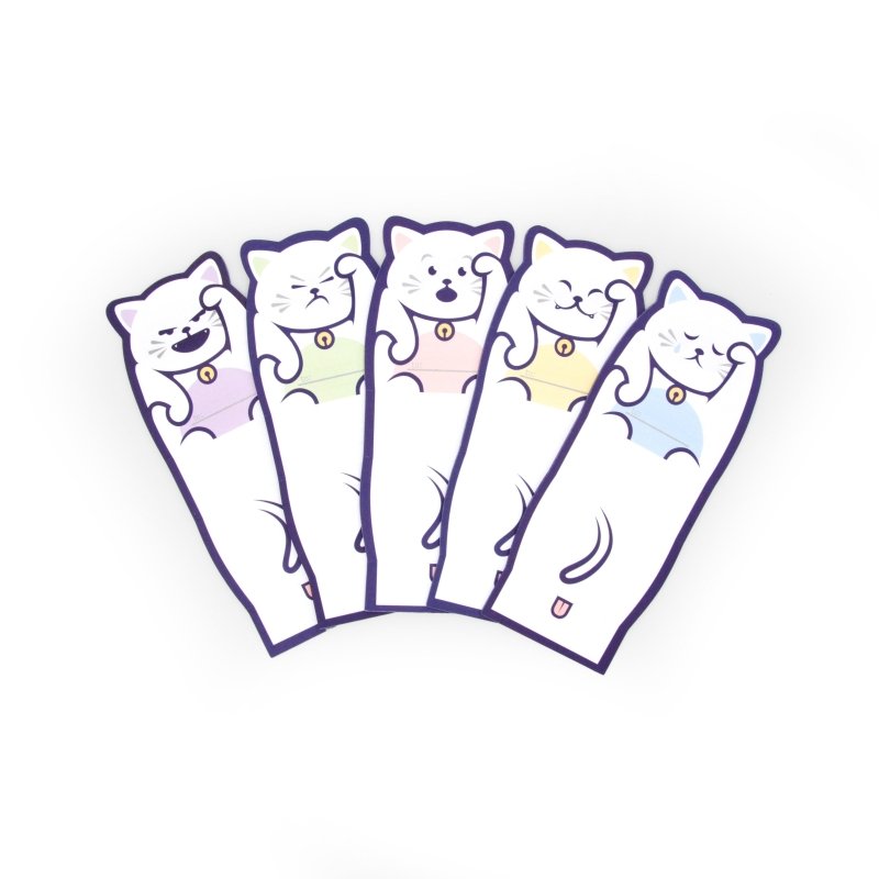 Glückskatze Notizzettel | Lucky Cat Message Pads 😸 - Geschenkebuddy