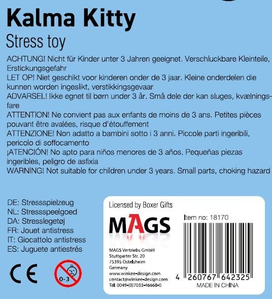 Kalma Kitty Stressball - Geschenkebuddy