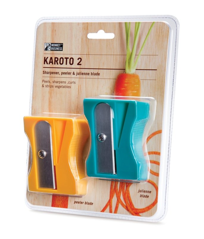 Karoto 2, Set mit Karoto Schäler und Julienneschneider