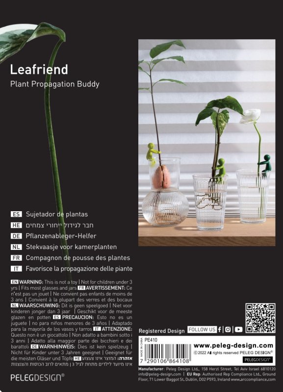 Leafriend Anzuchthelfer 3 - er Set 🍁 - Geschenkebuddy