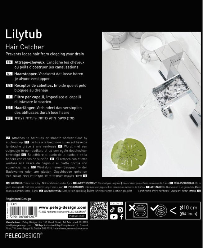 Lilytub Abflusssieb | Lilytub sink strainer 🍀 - Geschenkebuddy