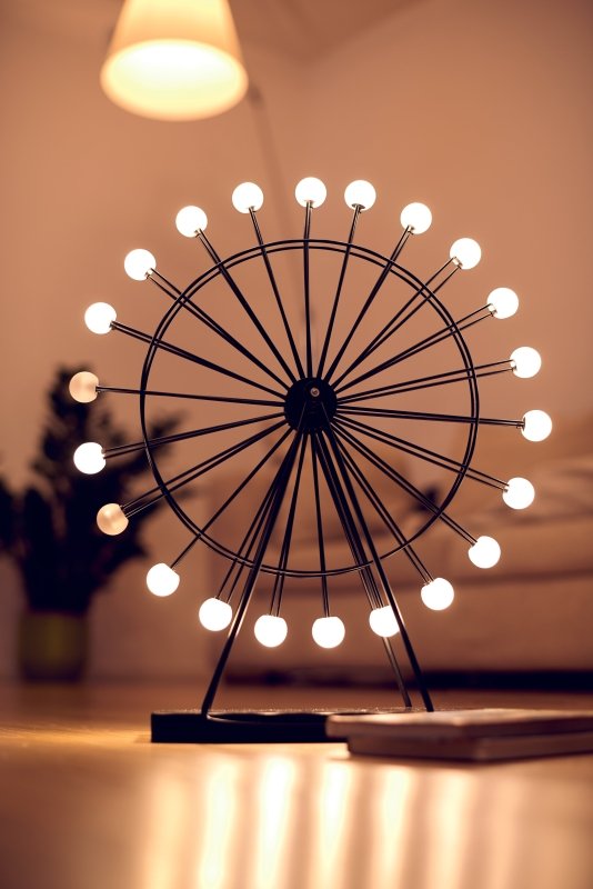 Luna Park Riesenrad Lampe