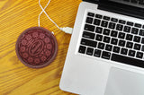 Mustard USB-Tassenwärmer - Dunkelbraun - Hot Cookie