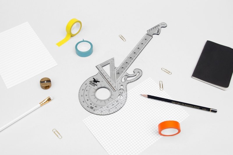 Rockstar Lineal | Rockstar Guitar Ruler 📏📐