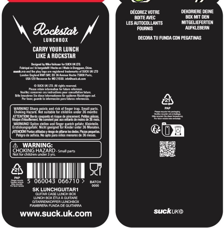 Rockstar Lineal | Rockstar Guitar Ruler 📏📐 - Geschenkebuddy