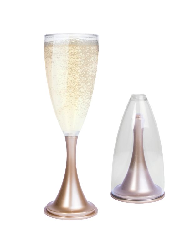 Sektgläser to Go 2er Set | Secco Glasses to Go Set of 2 - Geschenkebuddy