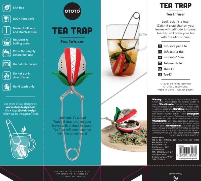 Tea Trap Tee - Ei | Tea Trap Tea Infusor - Geschenkebuddy