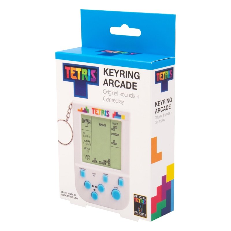 Tetris™ Arcade Schlüsselanhänger - Geschenkebuddy