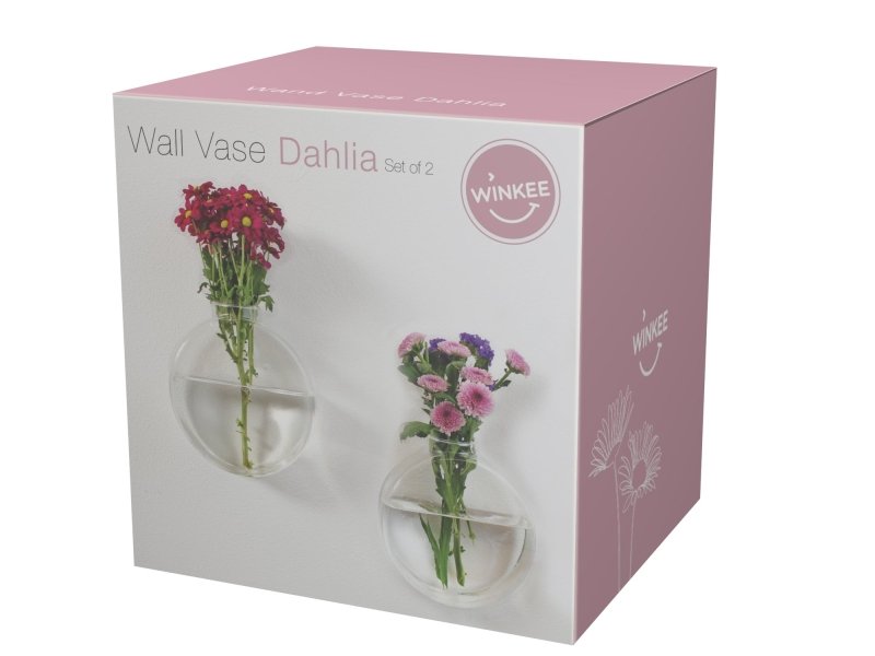 Wand Vase Dahlia 2er Set 🏺 - Geschenkebuddy