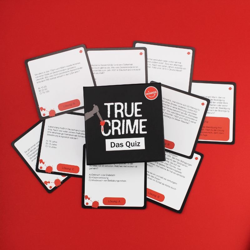 Winkee - Das True Crime Quiz - Geschenkebuddy