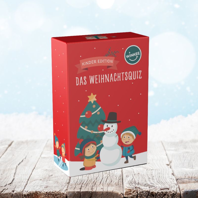 Winkee - Das Weihnachtsquiz - Kinder Edition - Geschenkebuddy