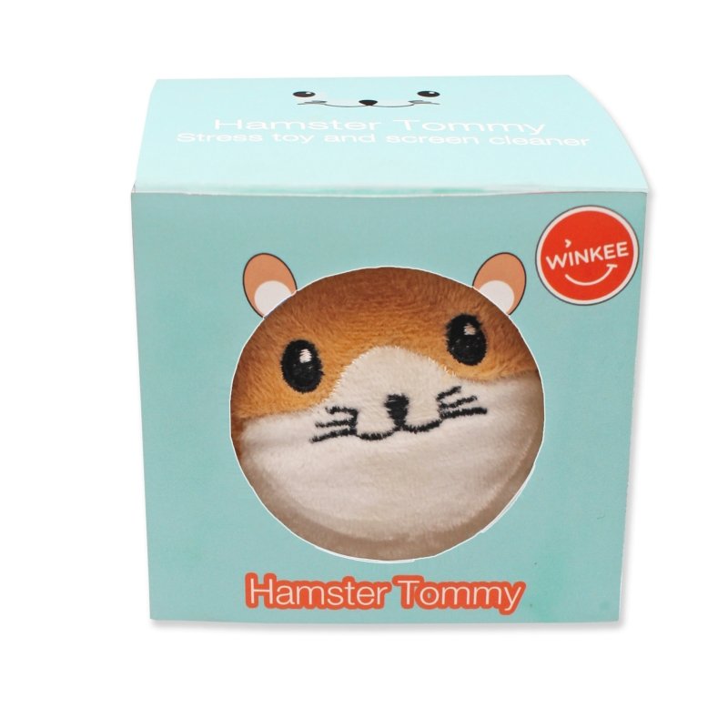 Winkee - Hamster Bildschirmreiniger & Stressspielzeug - Geschenkebuddy