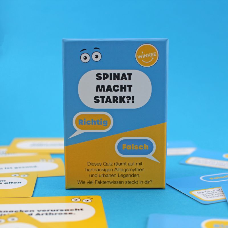 Winkee - Spinat macht Stark Quiz - Geschenkebuddy