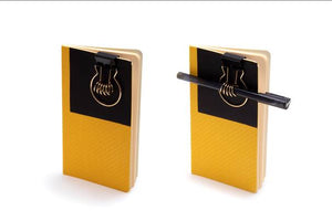 Clipbulb Glühbirne - Stifte-Clip für Notizbücher | Clipbulb Binder Clip & Pen Holder