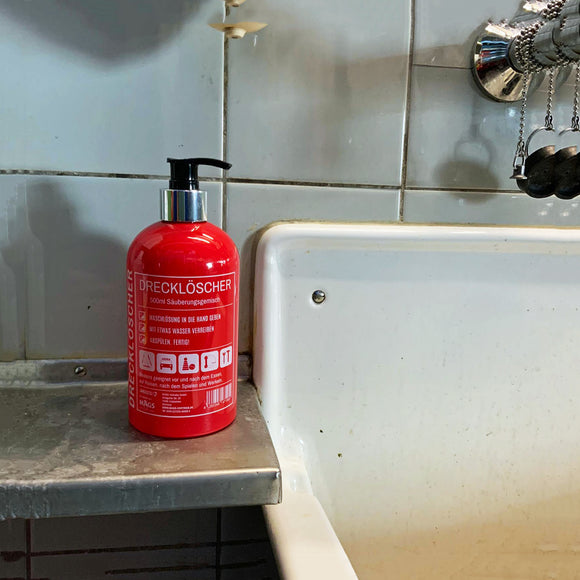 Drecklöscher Seifenspender | Fire-Extinguisher Soap Dispenser 🧯