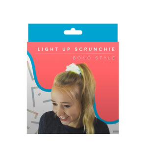 Leuchtendes LED Scrunchie Haarband | Light Up Scrunchie