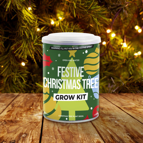 Weihnachtsbaum aus der Dose | Festive Christmas Tree grow tin