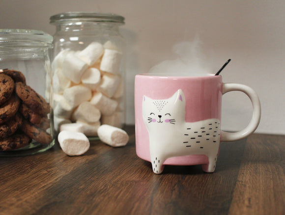 Winkee Cute Animal Tassen - Süße Cappuccino Tassen