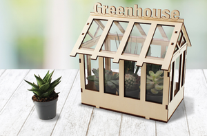 DIY Miniaturgewächshaus | DIY Miniature Greenhouse