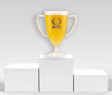 Winkee - Bier Pokal | Personalisiertes Bierglas | 0,5 L Bierkrug Trophäe