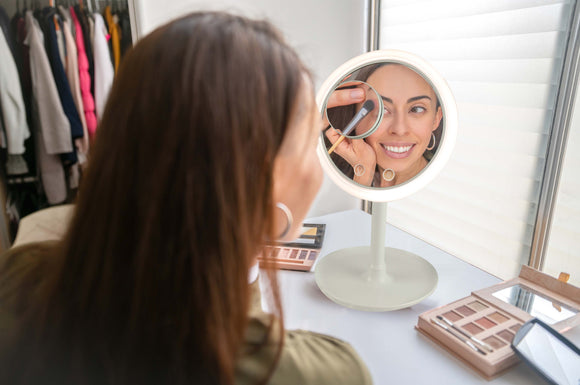 Kosmetik Spiegel mit Ventilator|Make-up Mirror with Fan 💄