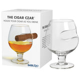 Cognacschwenker mit Zigarrenablage | Cigar Czar Cognac Glass