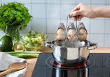 Eierhalter Eggbears | Zum Kochen & Lagern von 6 Eiern | ca. 13 x 11 x 14 cm