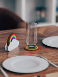 Regenbogen Untersetzer | Rainbow Coasters