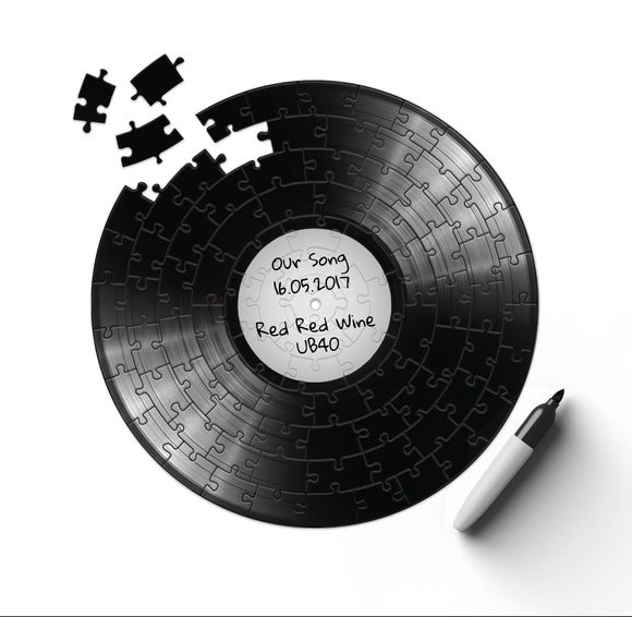 Schallplatten Puzzle | 12 Inch Record Jigsaw Puzzle