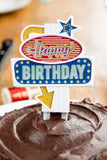 Blinkender Kuchenaufsatz Happy Birthday | Flashing Cake Topper Happy Birthday 🎂