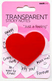 Transparente Haftnotizen | Transparent Sticky Notes ❤️💬